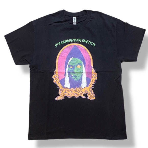 NWOT Gotcha Surf Ghoul x Polyurethane Stench Black T Shirt Adult LARGE - Picture 1 of 6